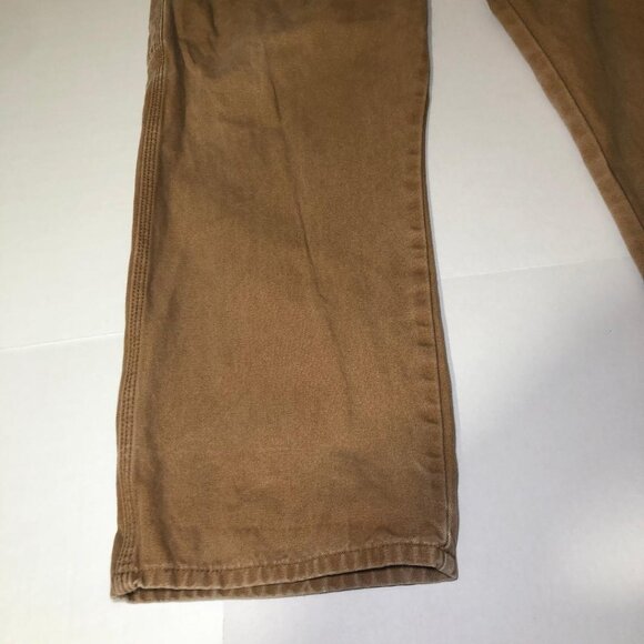 Dickies Brown Carpenter Relaxed Fit Pants Work Wear Size 44x30 - Picture 4 of 13
